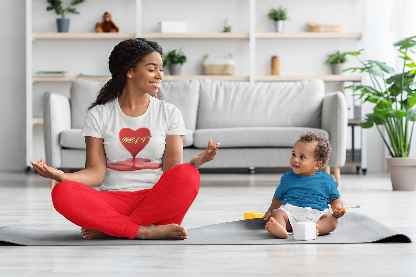 Heart MELT™ Rubber Yoga Mat