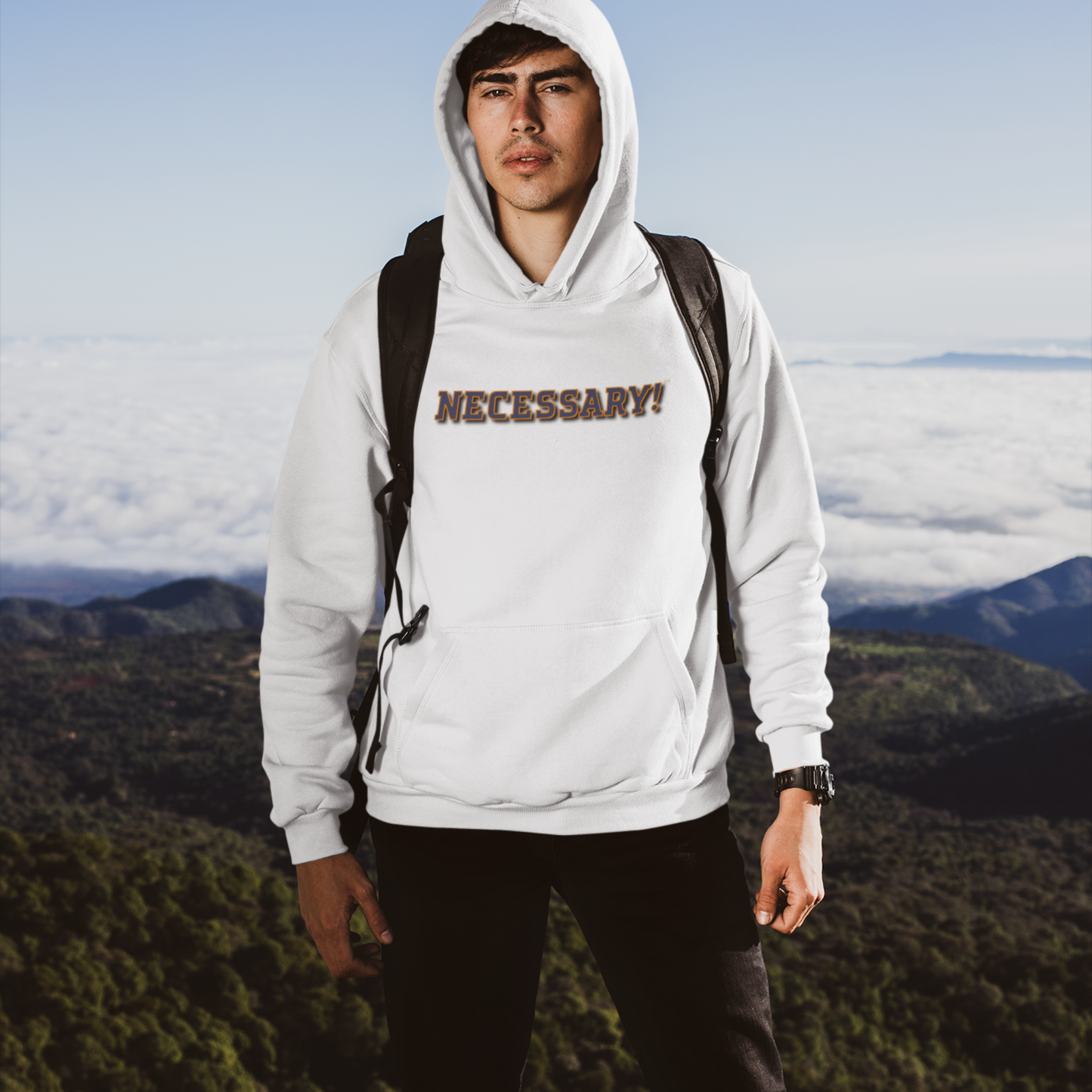 Necessary™ U College Style Hoodie