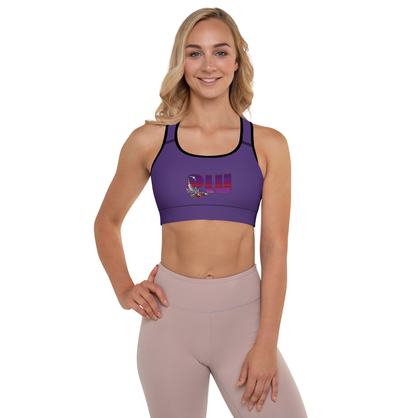 KNOW WEAR™ PLU™ Padded Sports Bra.