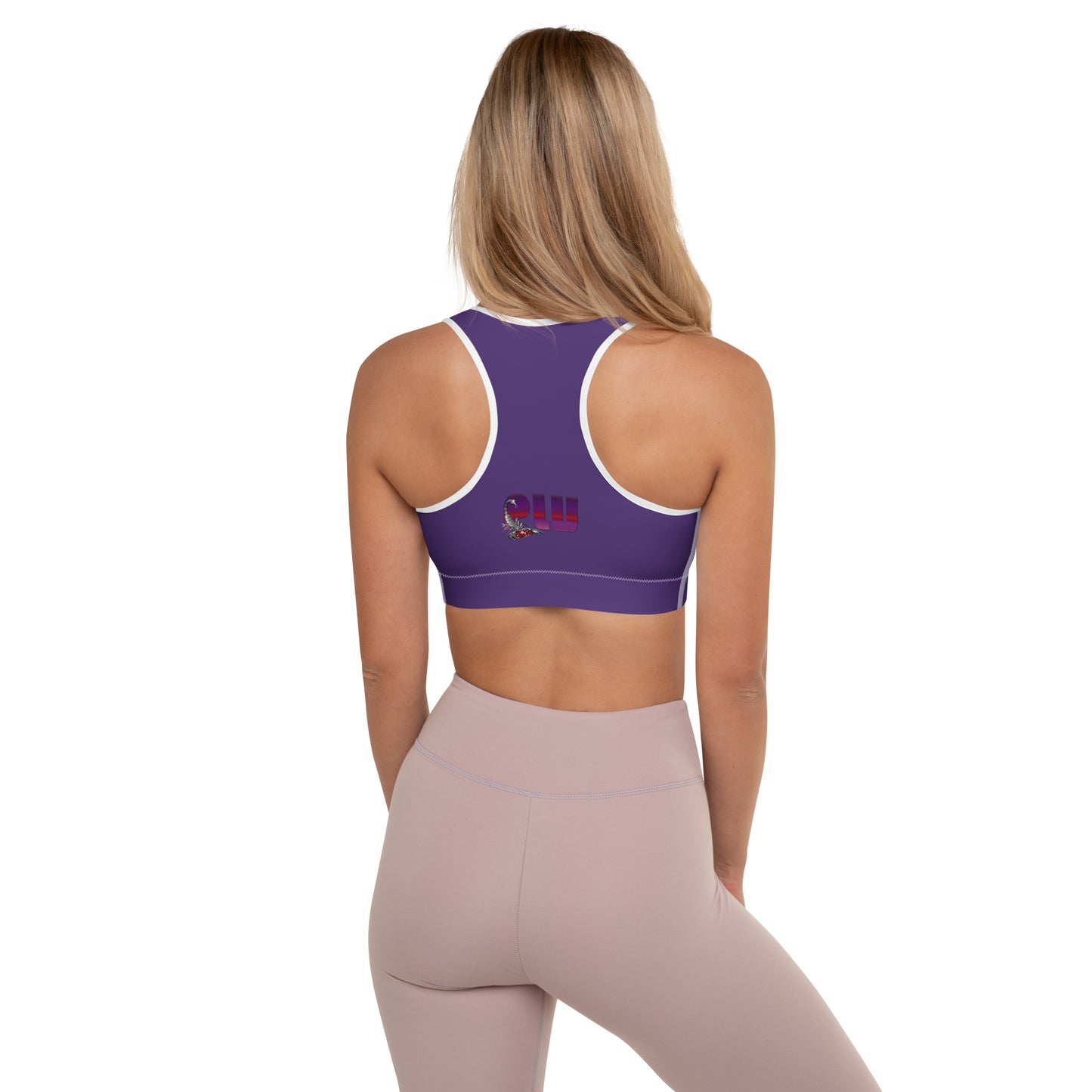 KNOW WEAR™ PLU™ Padded Sports Bra.