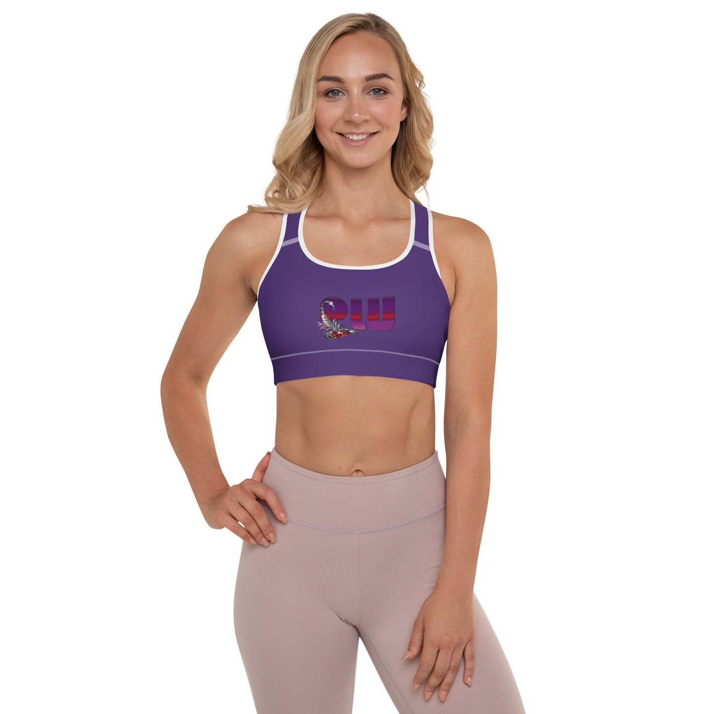 KNOW WEAR™ PLU™ Padded Sports Bra.