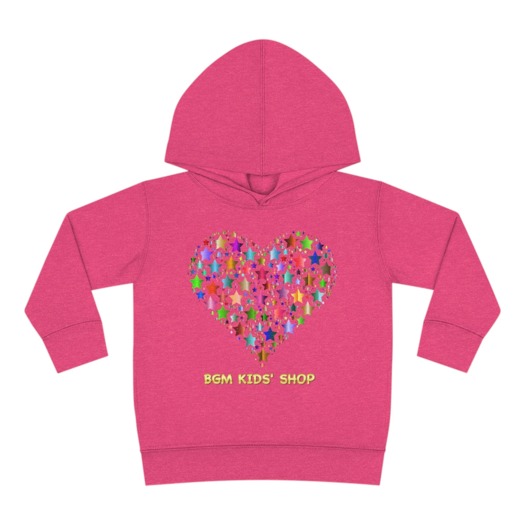 Star Love - Toddler Pullover Fleece Hoodie