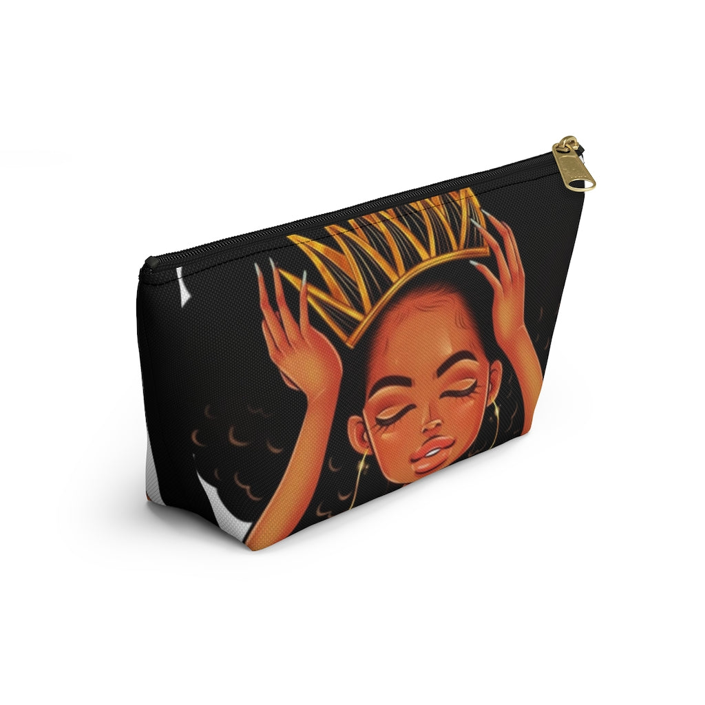 Crowned Queen Clutch Bag