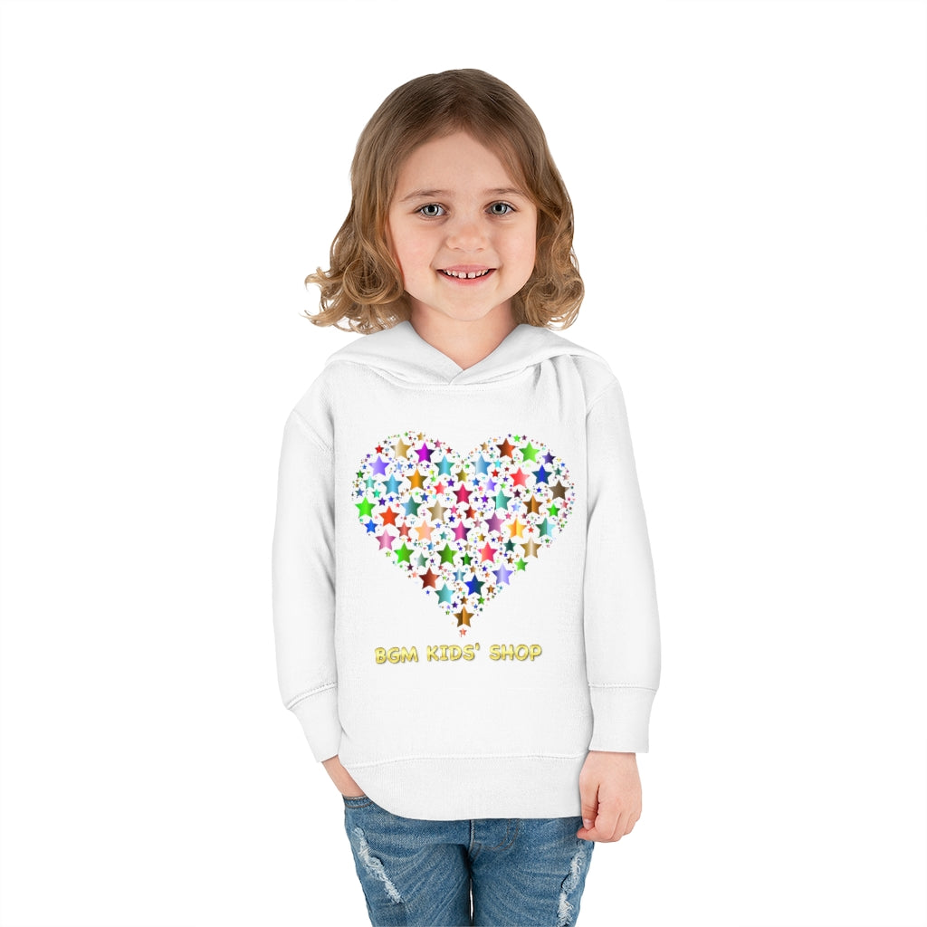 Star Love - Toddler Pullover Fleece Hoodie