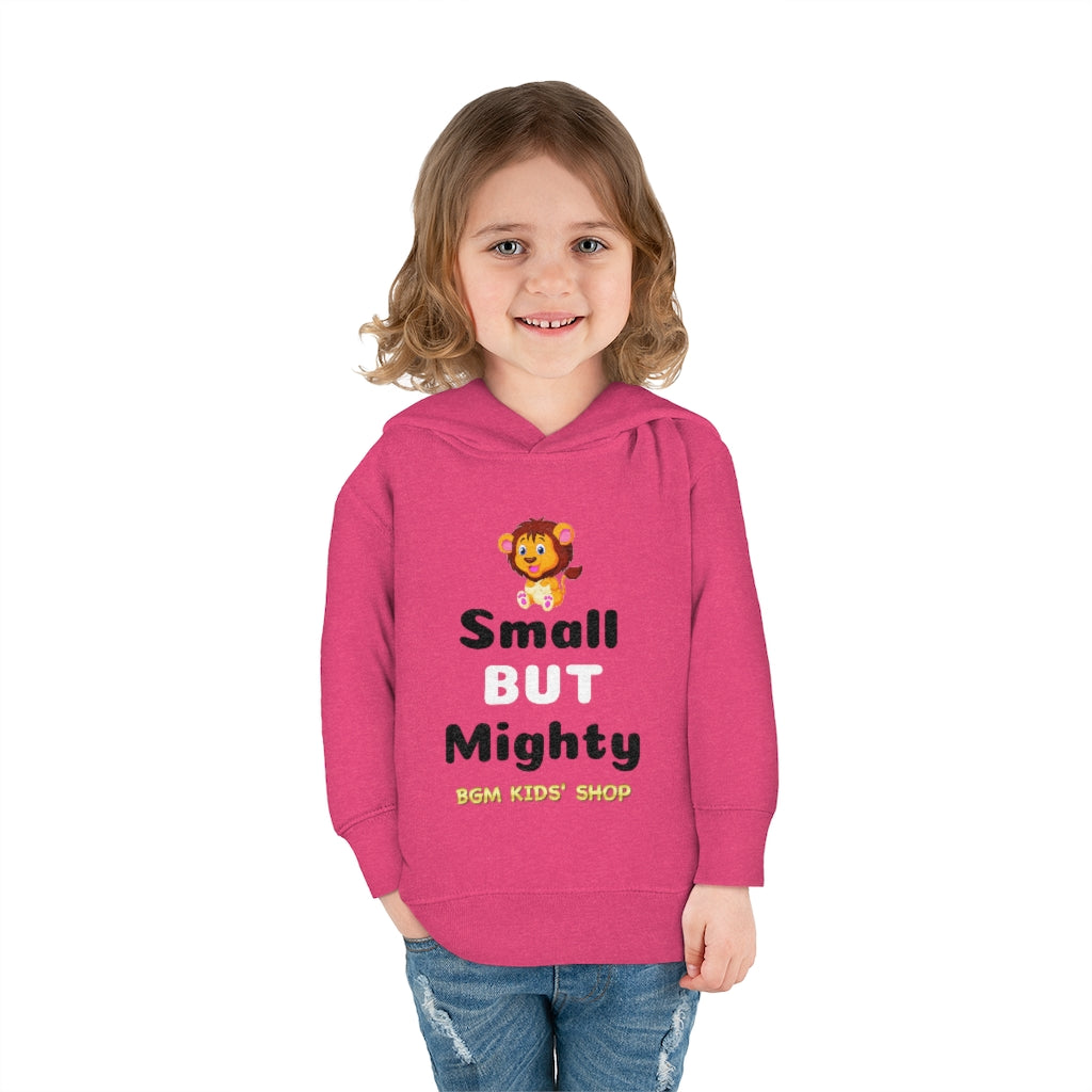 Small BUT Mighty Toddler Pullover Fleece Hoodie