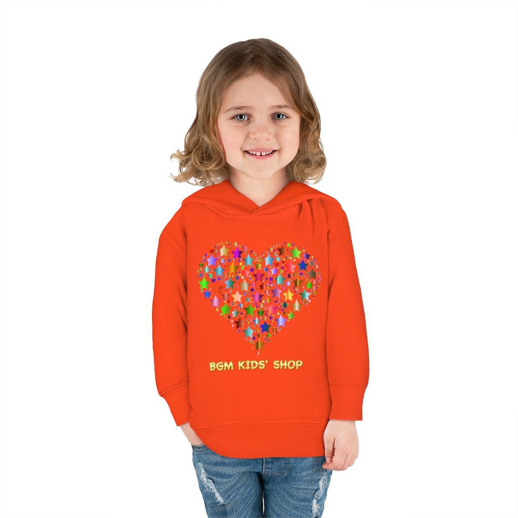 Star Love - Toddler Pullover Fleece Hoodie