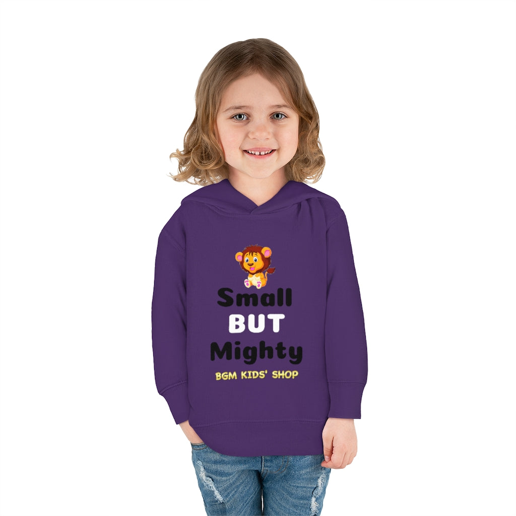 Small BUT Mighty Toddler Pullover Fleece Hoodie