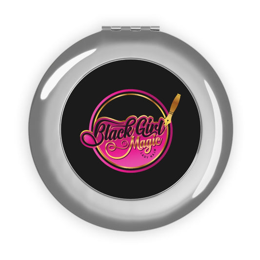 Black Girl Magic 36FIVE Compact Travel Mirror (Black)