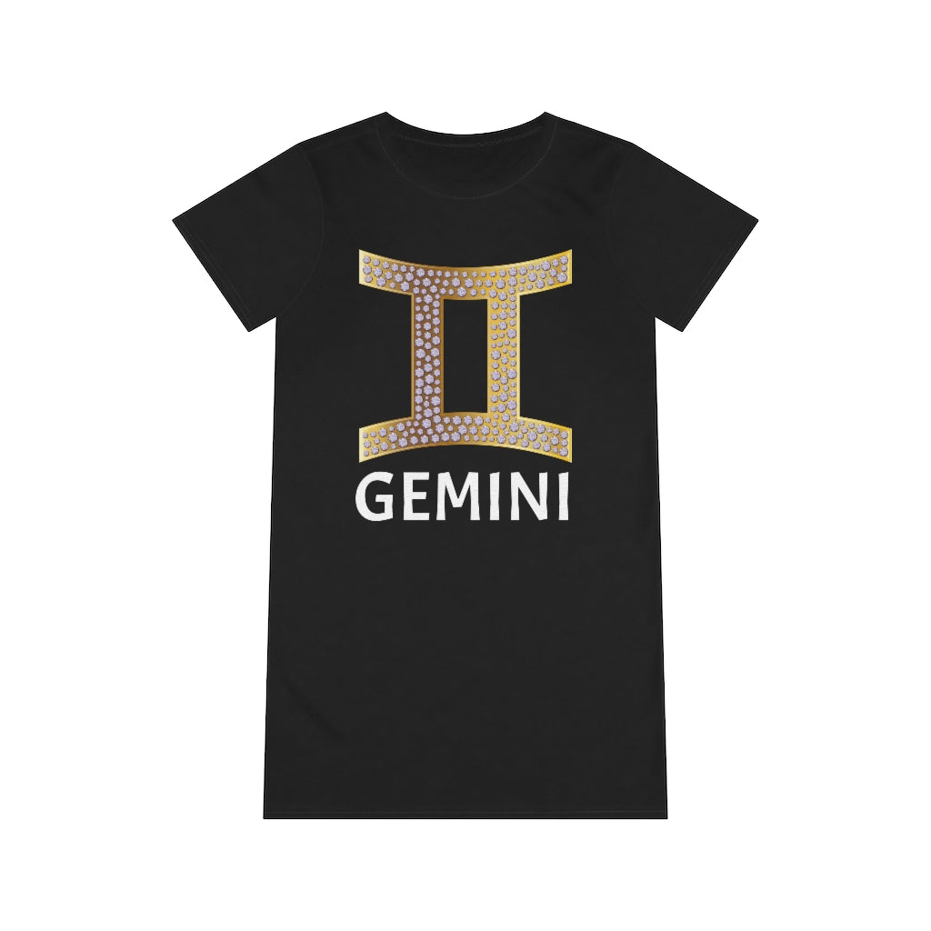 GEMINI Organic T-shirt Dress - KNOW WEAR™ Collection