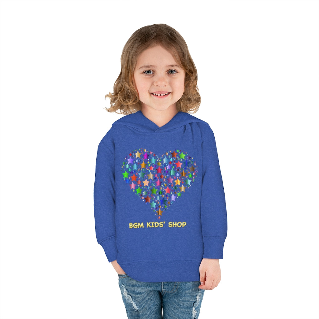 Star Love - Toddler Pullover Fleece Hoodie
