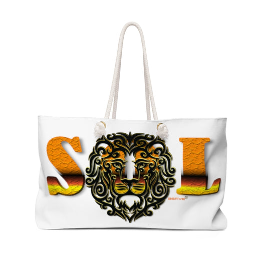 SOL 36FIVE™ Weekender Tote Bag - KNOW WEAR™ Collection.