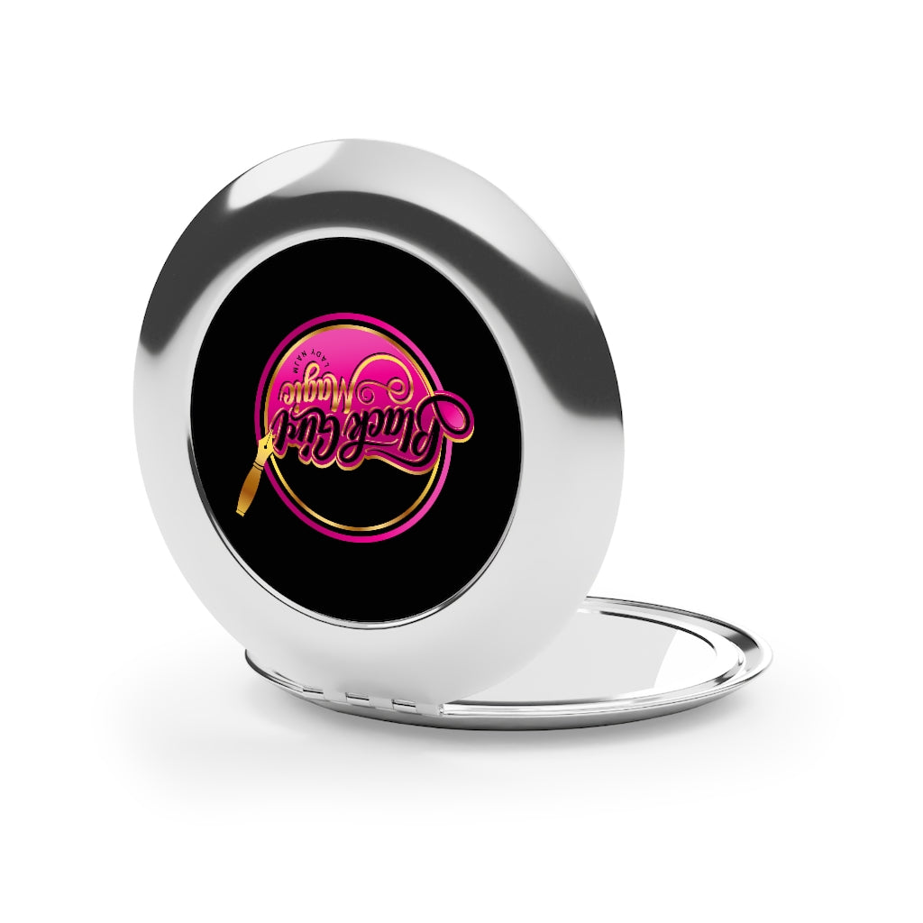 Black Girl Magic 36FIVE Compact Travel Mirror (Black)