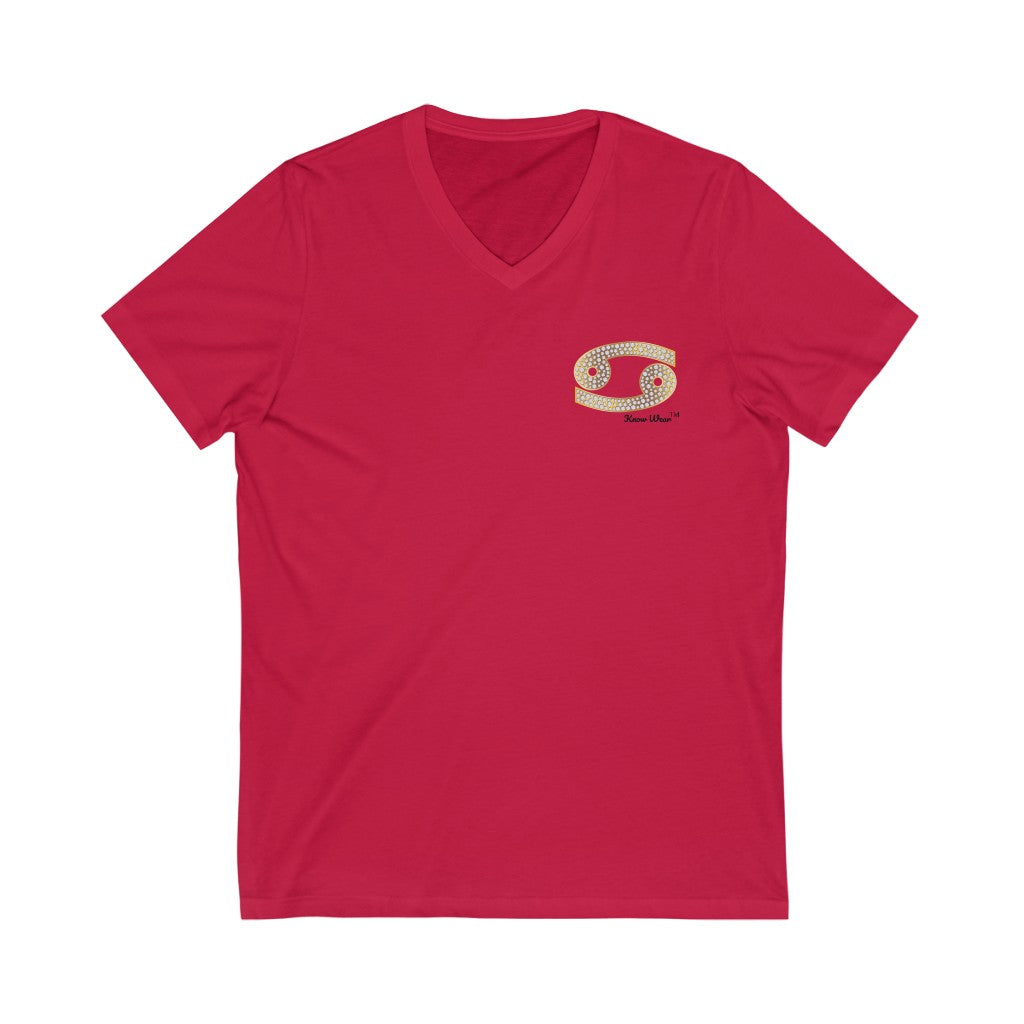CANCER V-Neck Tee - KNOW WEAR™ Collection