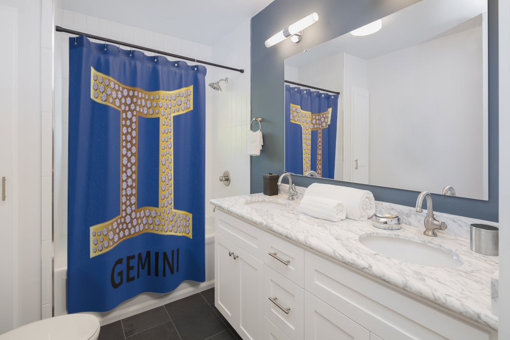 Gemini Shower Curtains - KNOW WEAR™ Collection