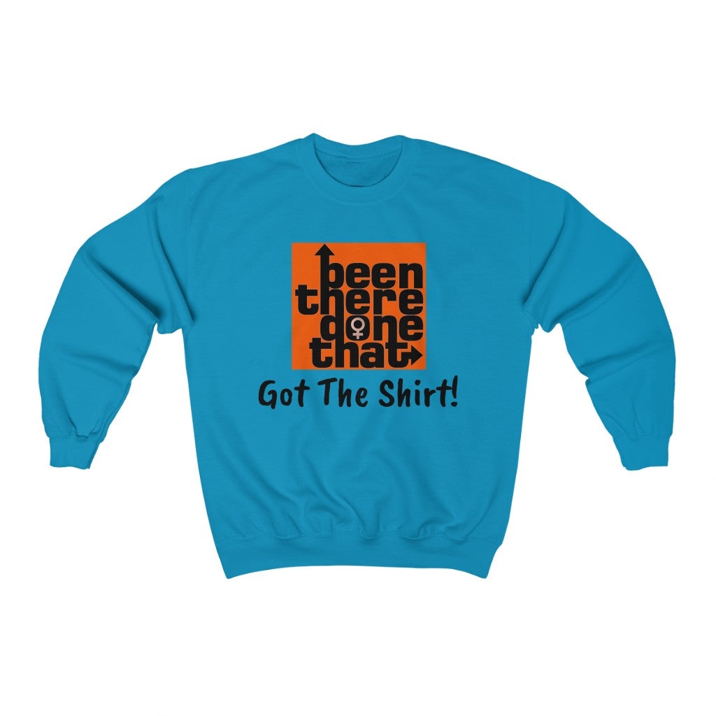 Been There - Unisex Heavy Crewneck Sweatshirt