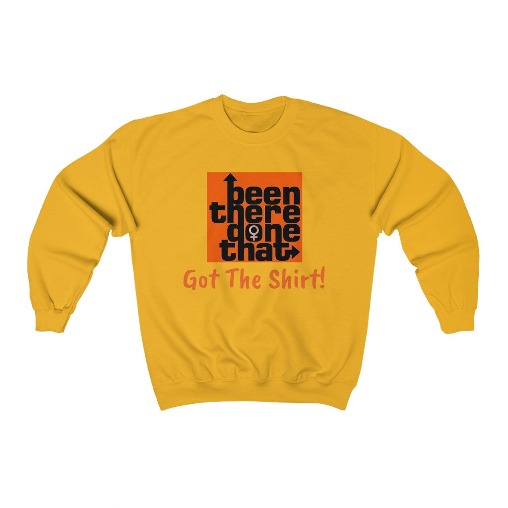 Been There - Unisex Heavy Crewneck Sweatshirt