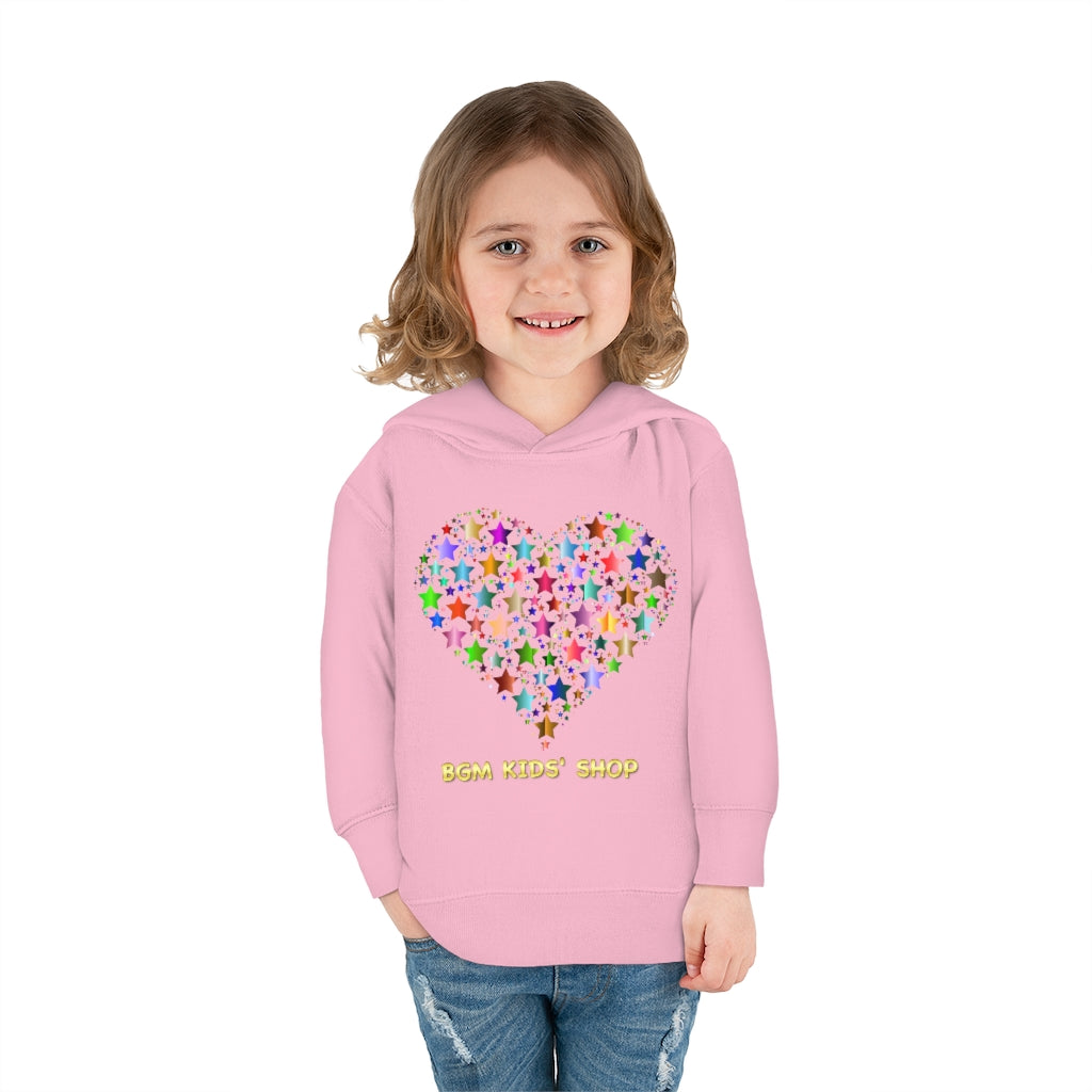Star Love - Toddler Pullover Fleece Hoodie
