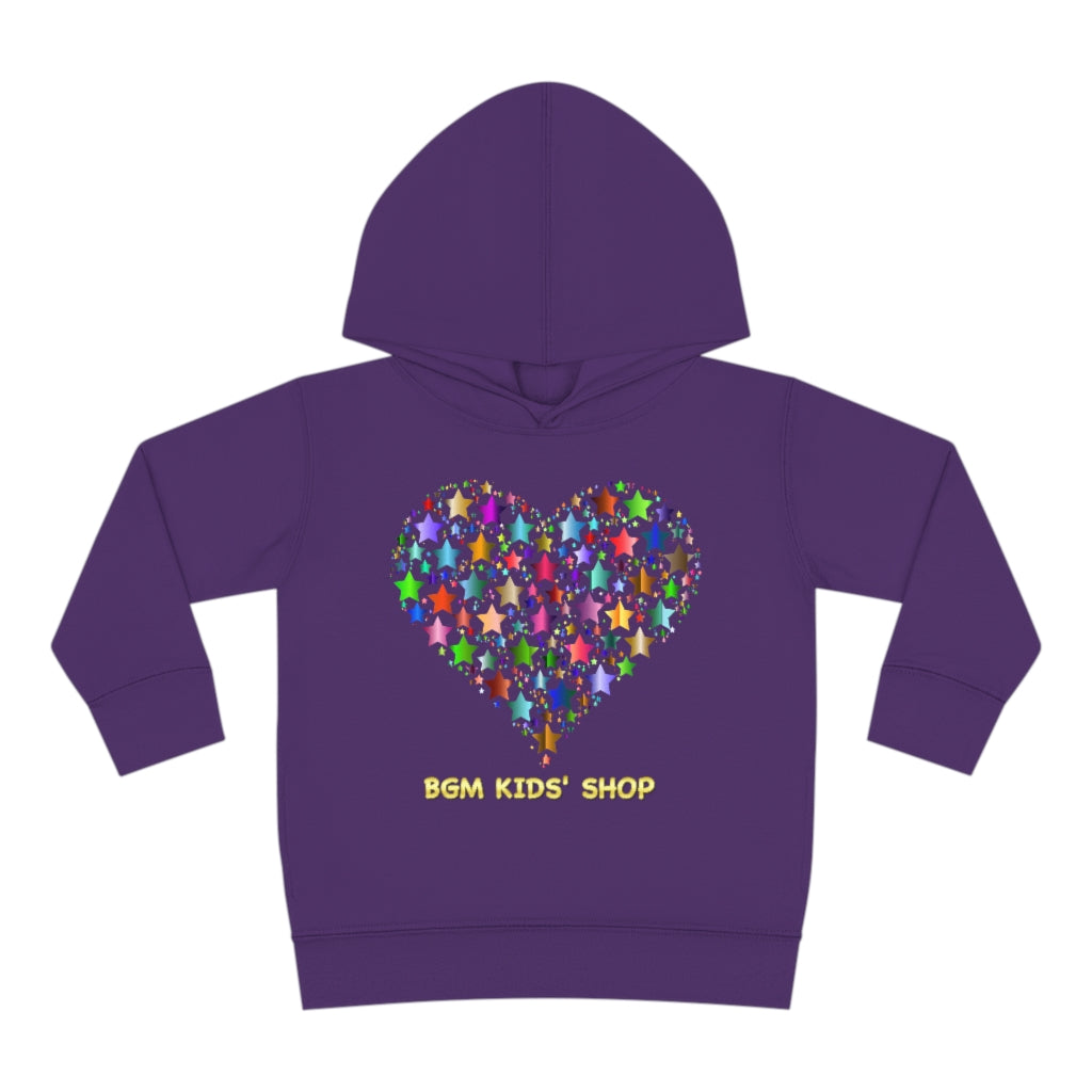 Star Love - Toddler Pullover Fleece Hoodie