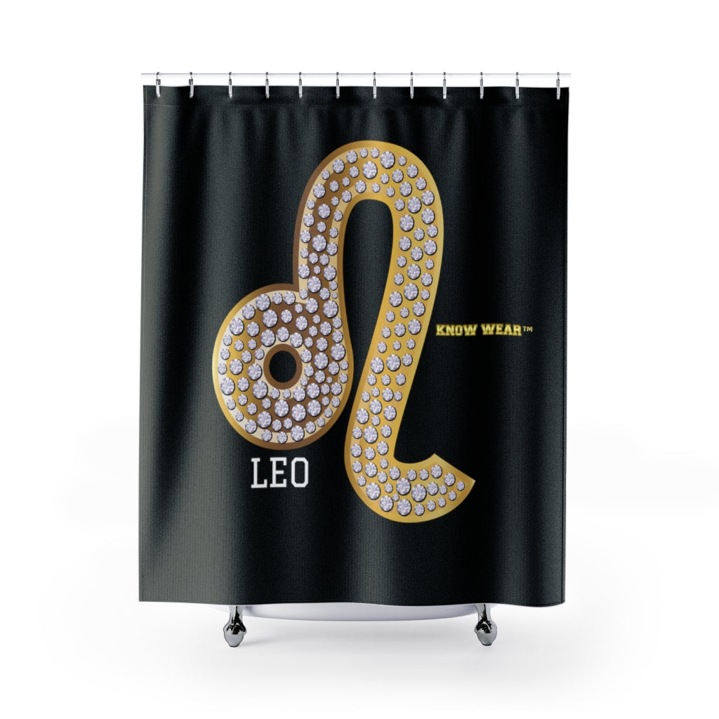 Leo Shower Curtains - KNOW WEAR™ Collection
