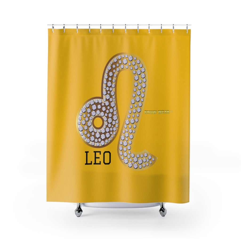 Leo Shower Curtains - KNOW WEAR™ Collection