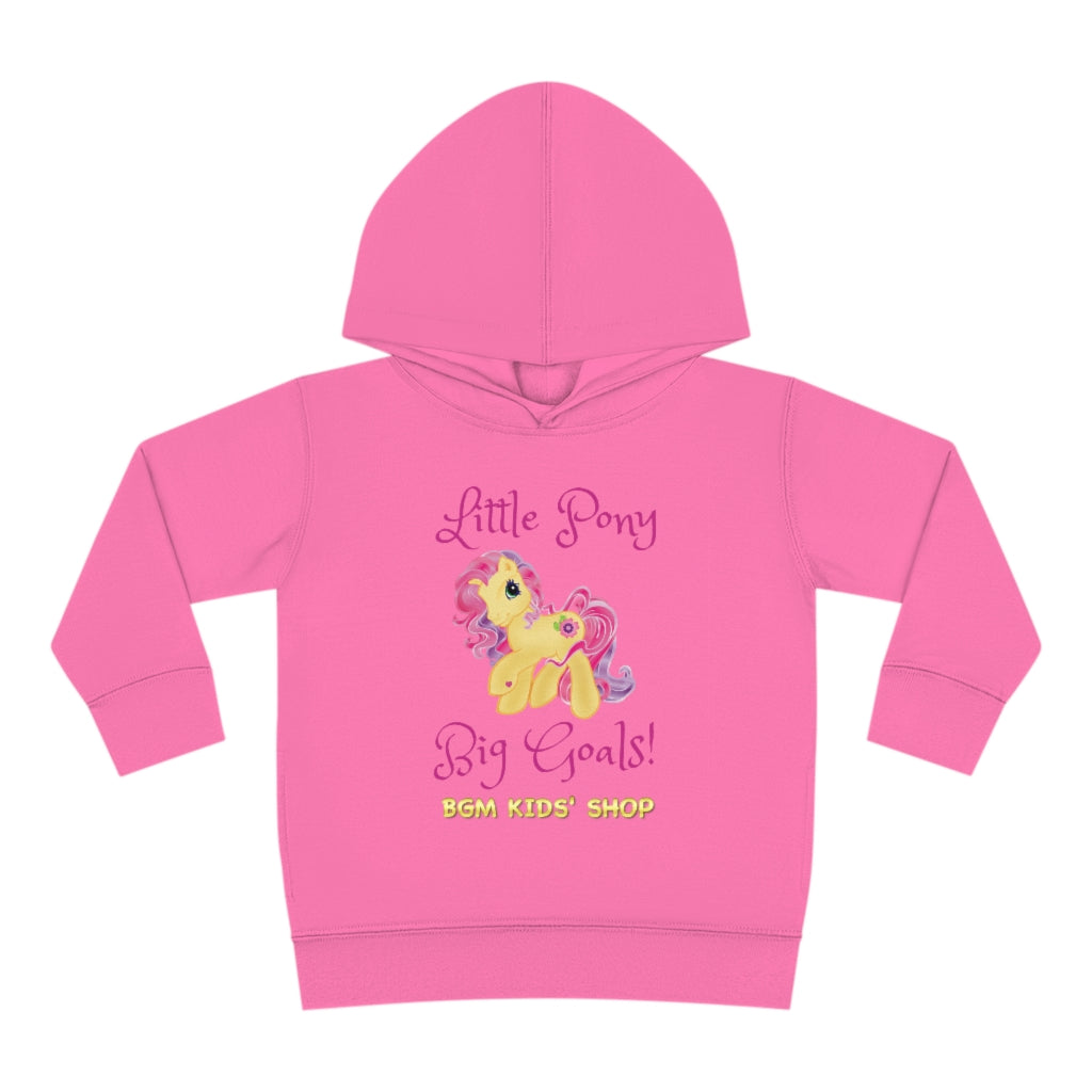 Big Goals - Toddler Pullover Fleece Hoodie