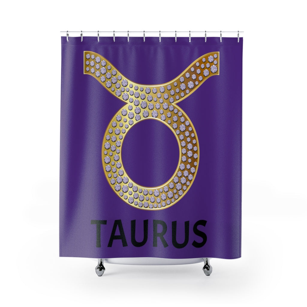 Taurus Shower Curtains - Know Wear™ Collection