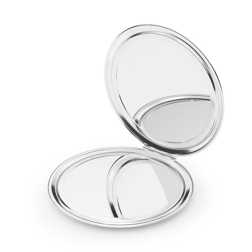 Black Girl Magic 36FIVE Compact Travel Mirror (Silver)