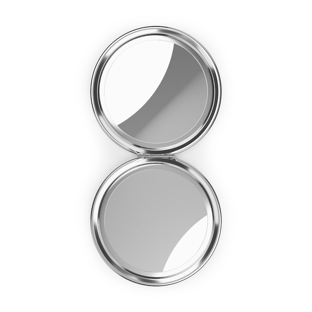 Black Girl Magic 36FIVE Compact Travel Mirror (Silver)