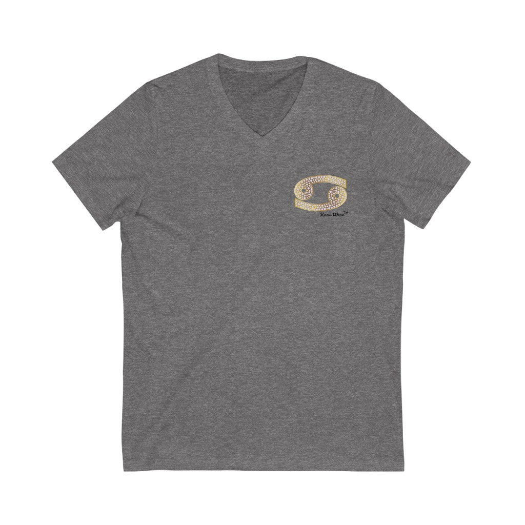 CANCER V-Neck Tee - KNOW WEAR™ Collection