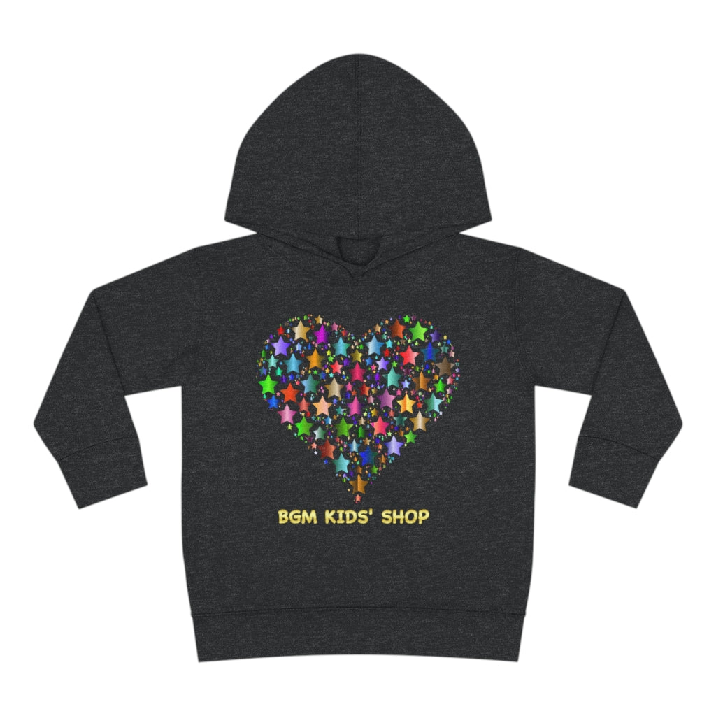 Star Love - Toddler Pullover Fleece Hoodie