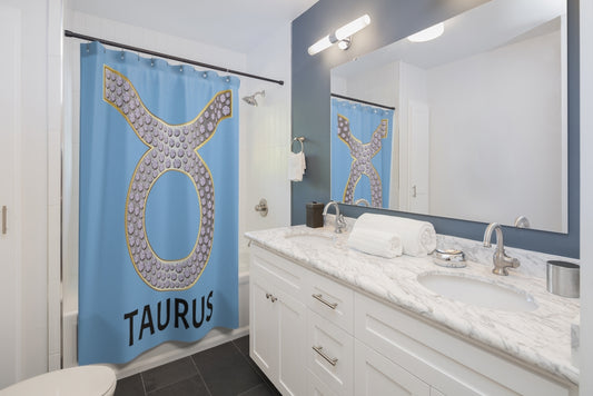 Taurus Shower Curtains - Know Wear™ Collection