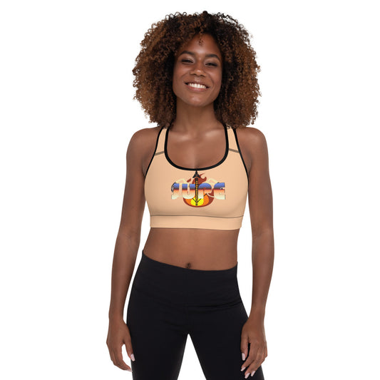 KNOW WEAR™ JUPE™ Padded Sports Bra.