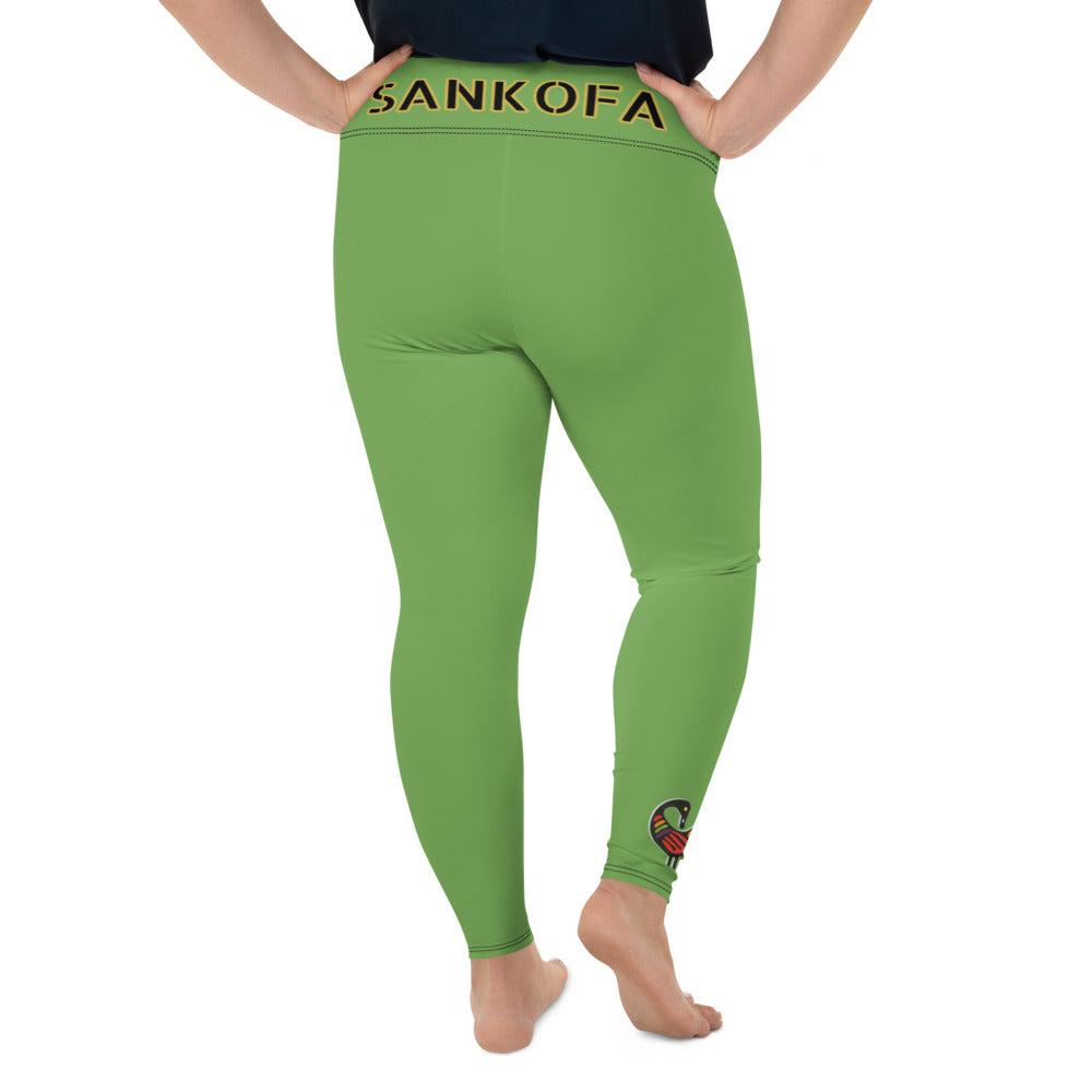 KNOW WEAR™ ADINKRA Plus Size Leggings