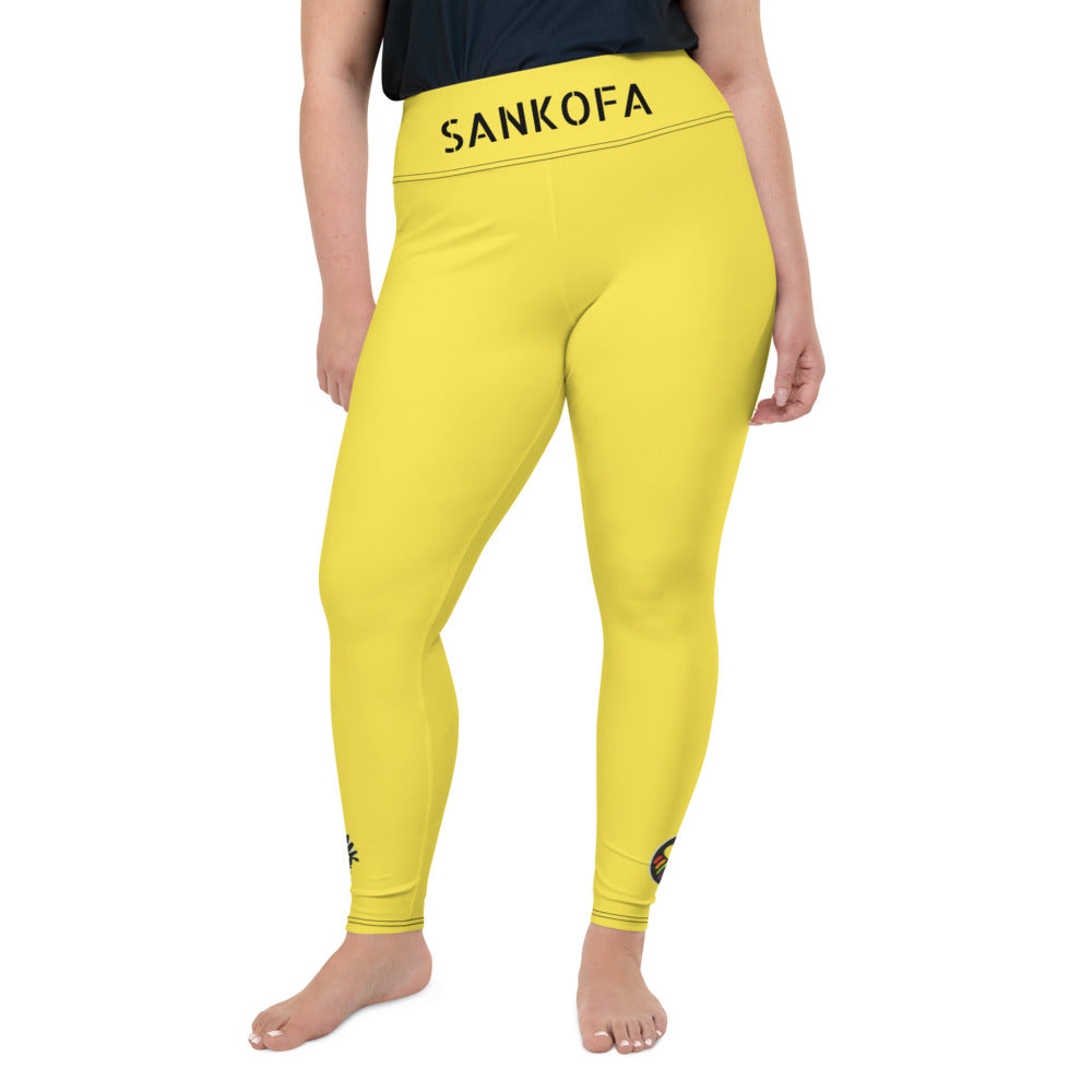 KNOW WEAR™ ADINKRA Plus Size Leggings