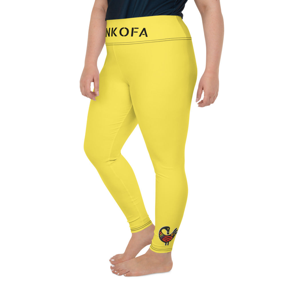 KNOW WEAR™ ADINKRA Plus Size Leggings