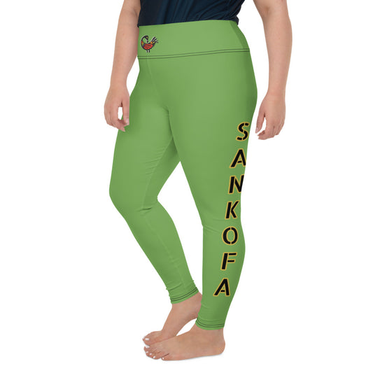 KNOW WEAR™ ADINKRA Plus Size Leggings