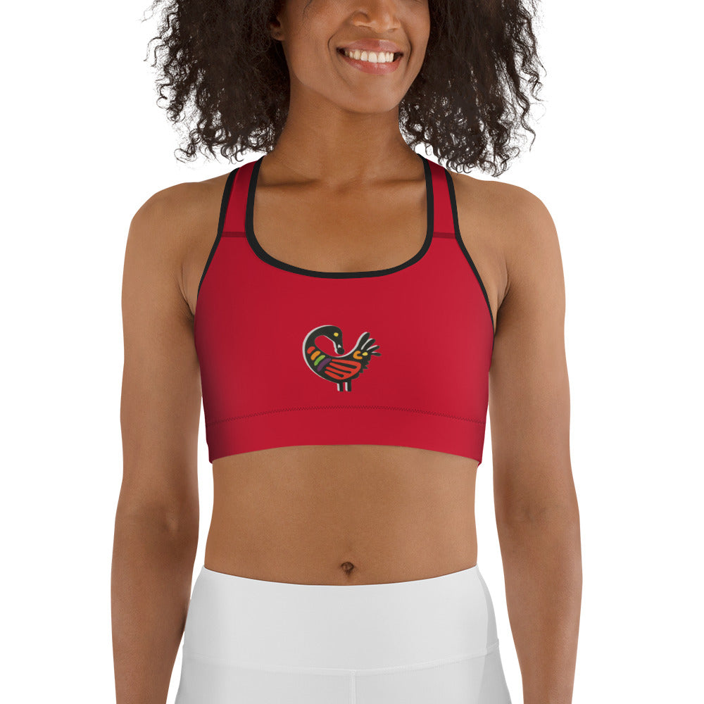 KNOW WEAR™ ADINKRA Sports Bra.