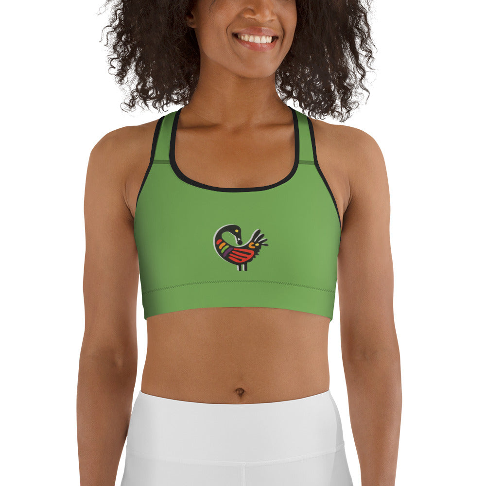 KNOW WEAR™ ADINKRA Sports Bra.
