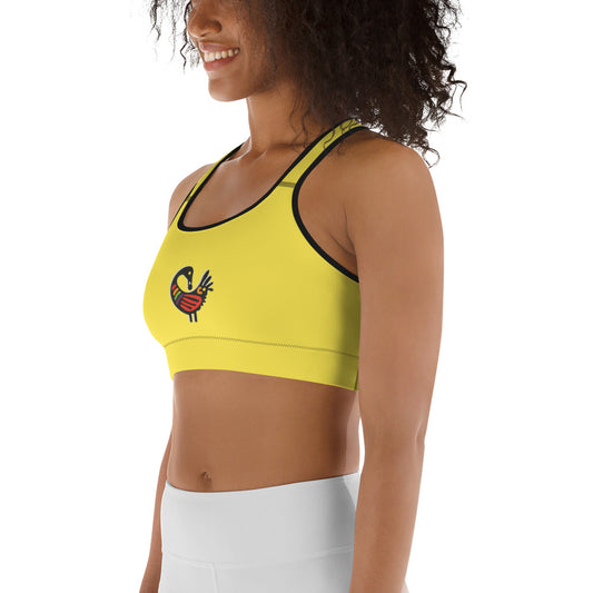 KNOW WEAR™ ADINKRA Sports Bra.