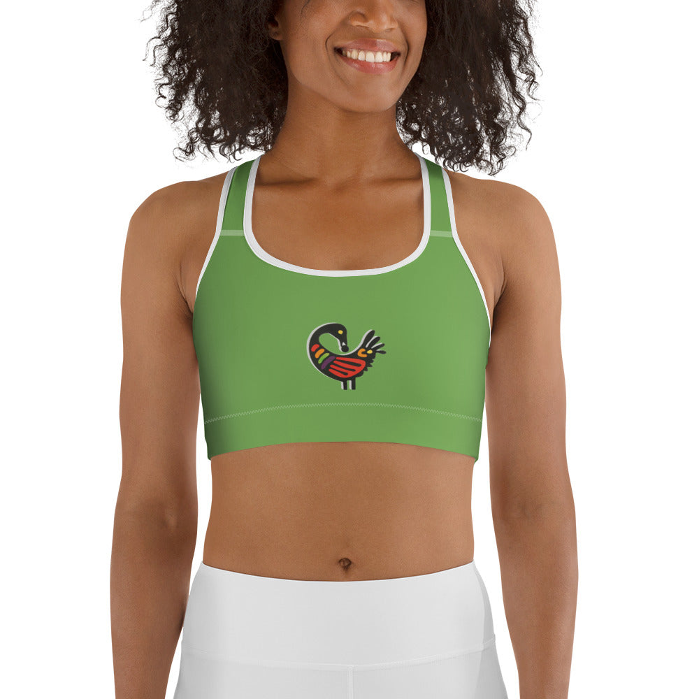 KNOW WEAR™ ADINKRA Sports Bra.