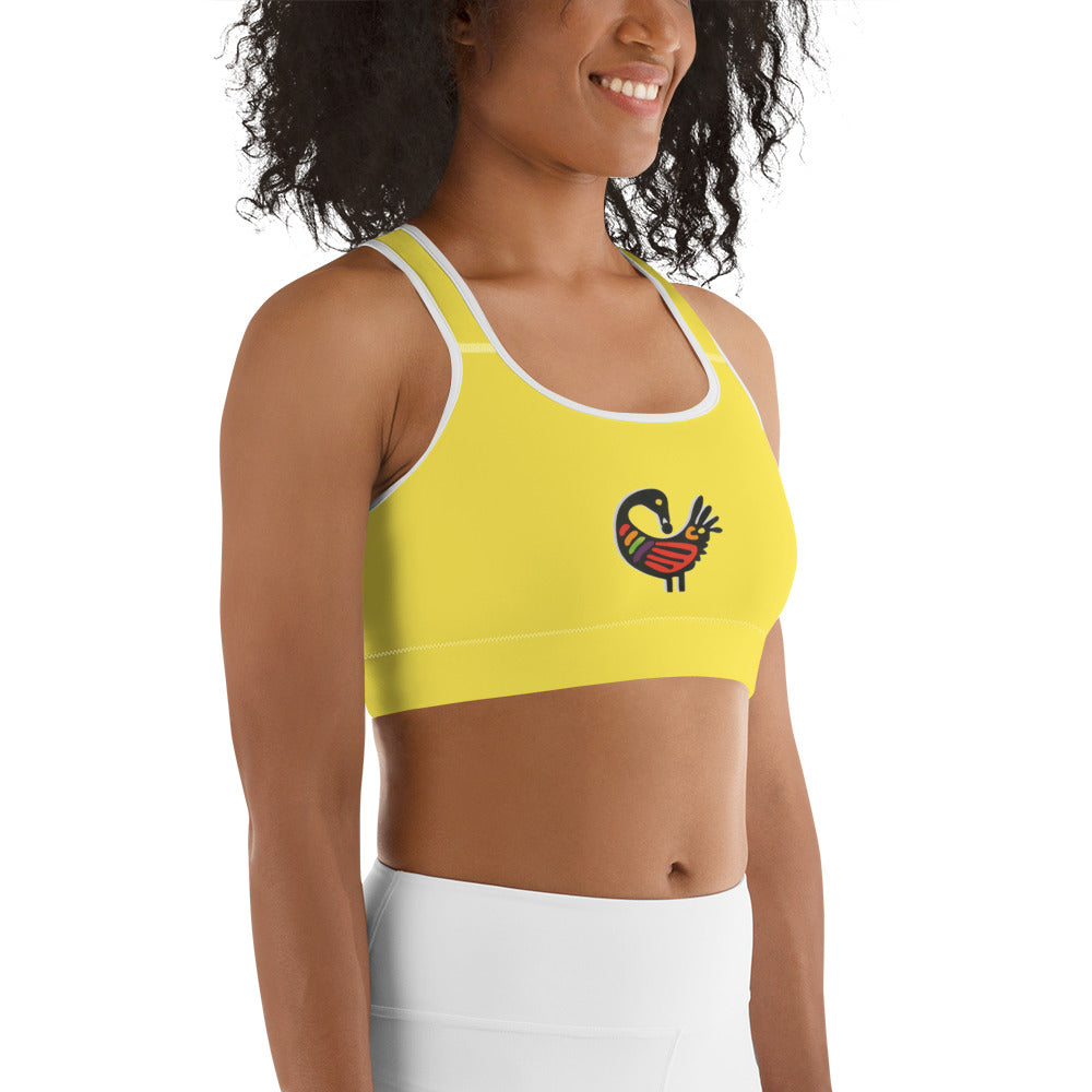 KNOW WEAR™ ADINKRA Sports Bra.