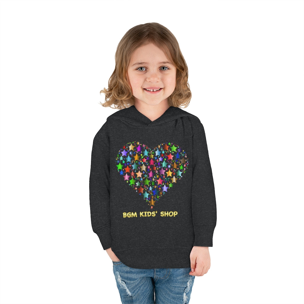 Star Love - Toddler Pullover Fleece Hoodie