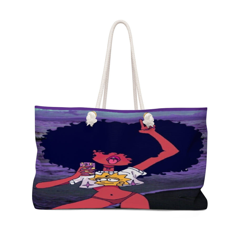 Selfie Mood Oversized Weekend Tote Bag