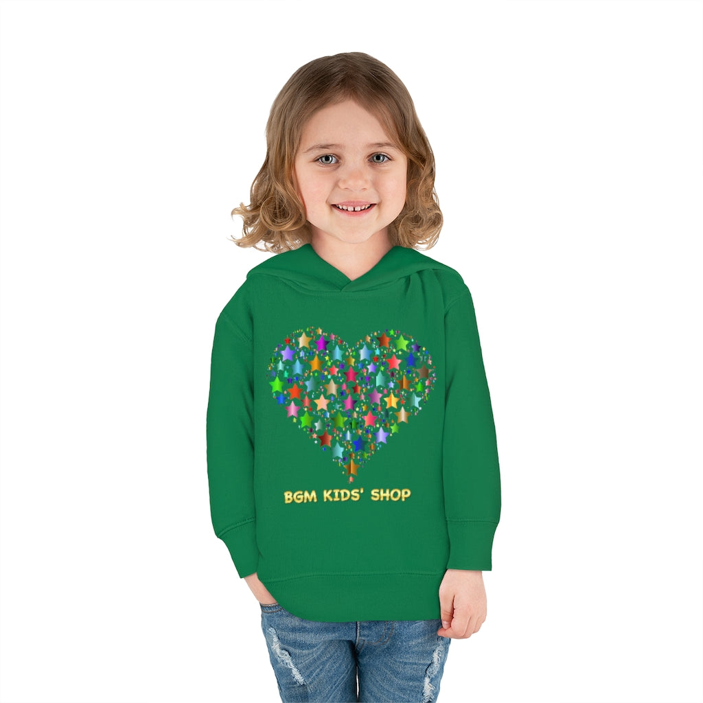 Star Love - Toddler Pullover Fleece Hoodie