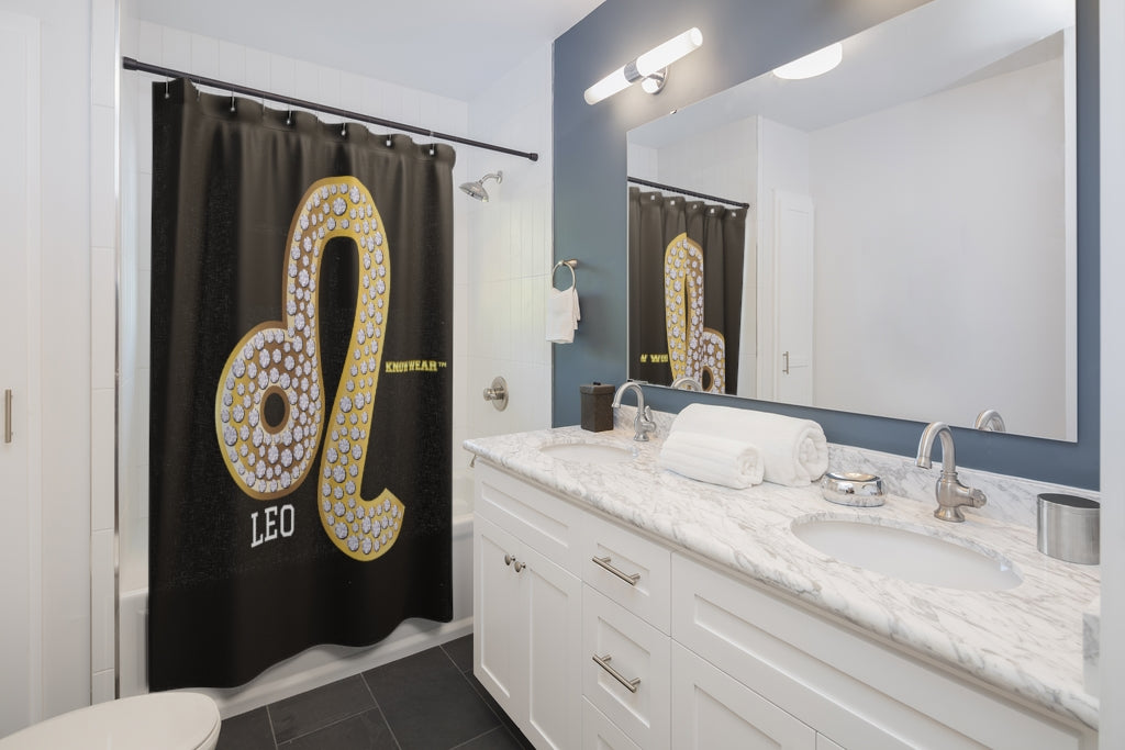 Leo Shower Curtains - KNOW WEAR™ Collection