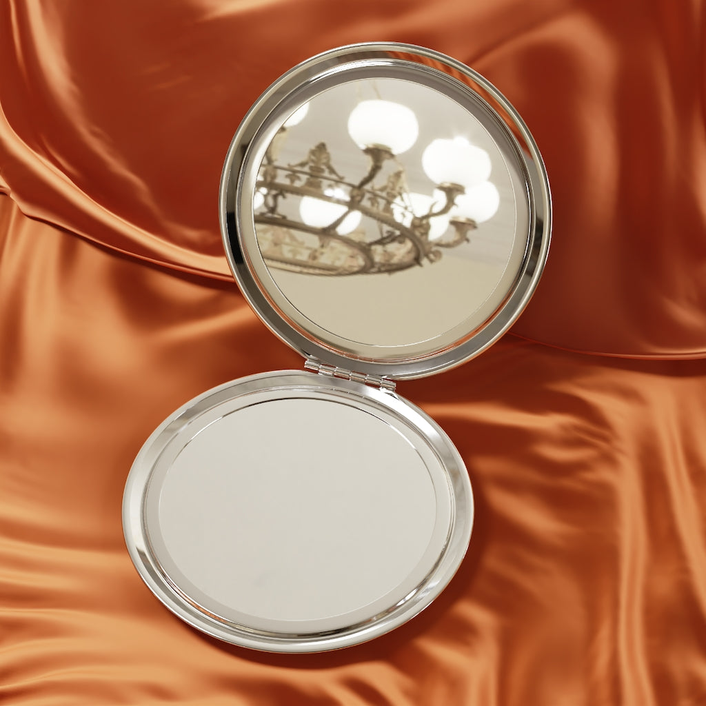 Black Girl Magic 36FIVE Compact Travel Mirror (Silver)