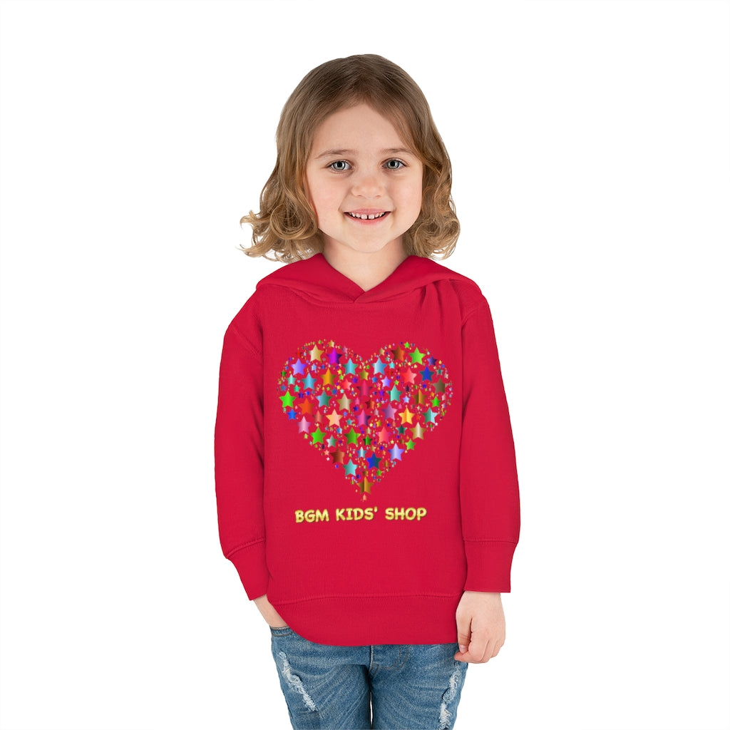 Star Love - Toddler Pullover Fleece Hoodie