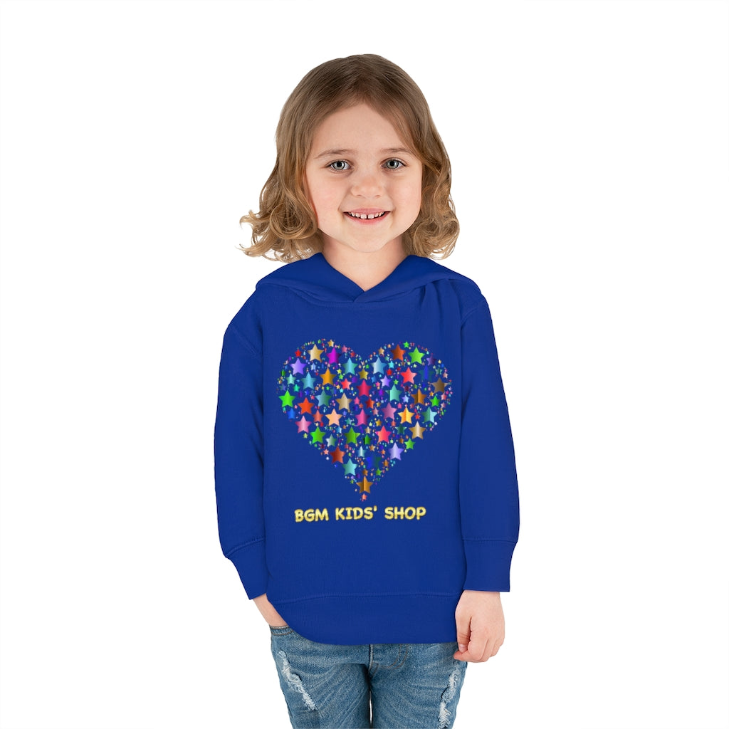 Star Love - Toddler Pullover Fleece Hoodie