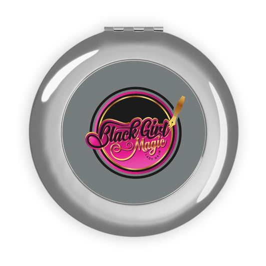 Black Girl Magic 36FIVE Compact Travel Mirror (Silver)