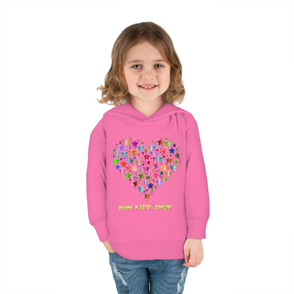 Star Love - Toddler Pullover Fleece Hoodie